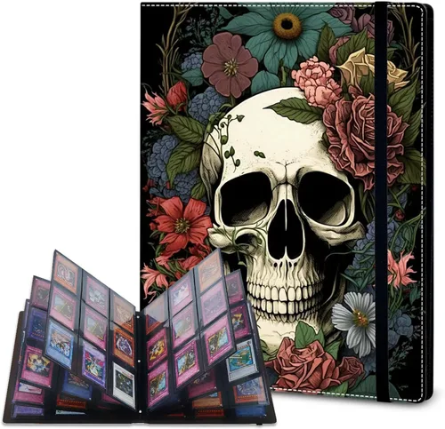 Vista 38 de Rossy Carpeta para tarjetas de 4 bolsillos, soporte para álbum de coleccionista de tarjetas de intercambio de 240 tarjetas, de doble cara, soporte