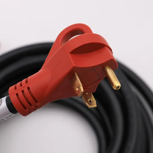 Vista 5 de Valterra Mighty Cord RV - Cable de extensión de 30 amperios, cable de extensión de alimentación de 50 pies, color rojo