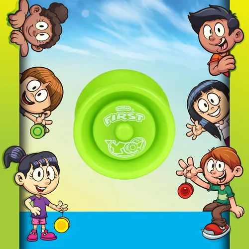 Vista 8 de Duncan Toys First Yo! - Mejor Yo-Yo Responsivo para Principiantes, Niños, Juguetes de Yo-Yo - Rojo/Amarillo