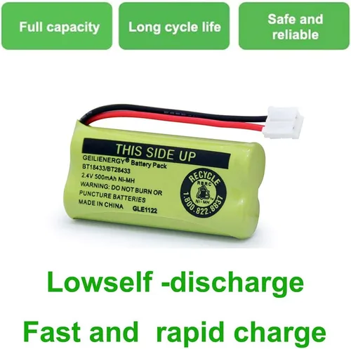 Vista 6 de GEILIENERGY BT18433 BT28433 BT184342 BT284342 BT183348 BT283348 BT-1011 Batería de repuesto compatible con teléfono CS6209 CS6219 CS6229 DS6151