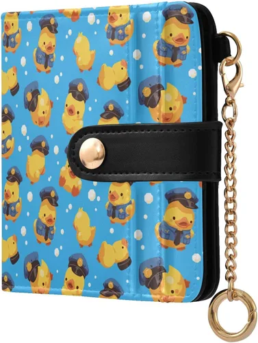 Vista 22 de Red Heart Black - Cartera para mujer, con bloqueo RFID, pequeña, delgada, tarjetero, plegable, compacta, de piel sintética, con bolsillo