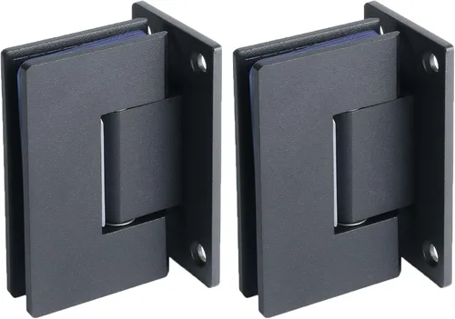 Vista 15 de Alise Bisagras de Puerta de Ducha de Vidrio, Bisagras de 90 Grados para Puertas de Baño, Bisagras de Gabinete de Acero Inoxidable de Alta