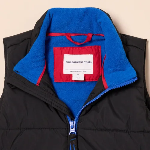 Vista 4 de Tienda Essentials Chaleco acolchado pesado para exteriores para niños