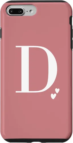 Vista 12 de Pink Personalized Initial Letter D Case for iPhone 16