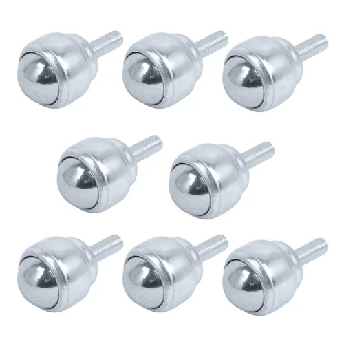 Vista 8 de Transportador de transmisión de rodamientos de bolas para silla de ruedas, bola de rodillo de rotación universal de 1 pulgada para mesa de unidad