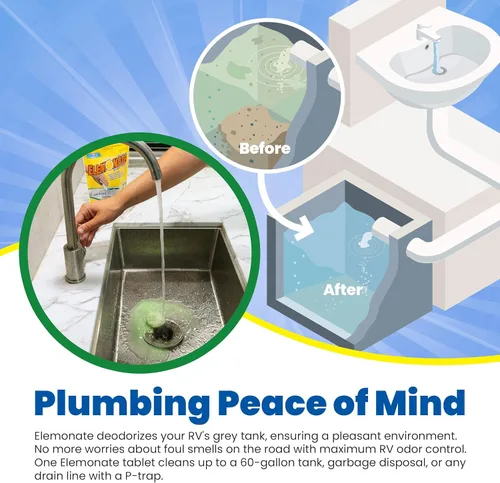 Vista 3 de Desodorizante y limpiador de agua Walex Elemonate