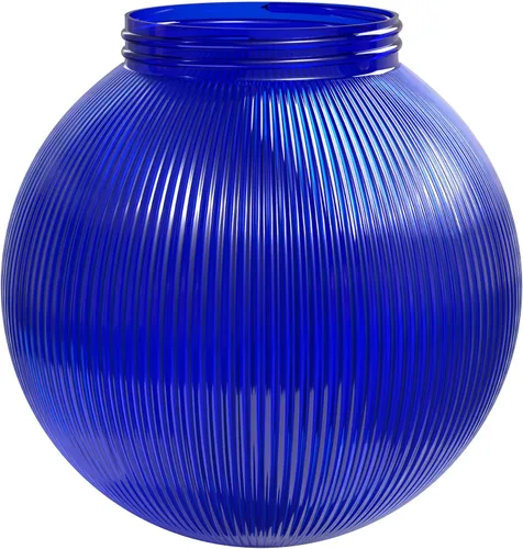 Vista 27 de KASTLITE Cubierta de bombilla de globo de 6 pulgadas con cuello roscado de 3.25 pulgadas, repuesto de plástico acrílico para pantallas de techo