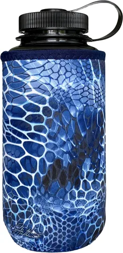Vista 79 de Funda de neopreno para botella de agua Koverz, funda de neopreno, se ajusta a botellas de agua de 24-30 oz, lavable y reutilizable, tamaño grande