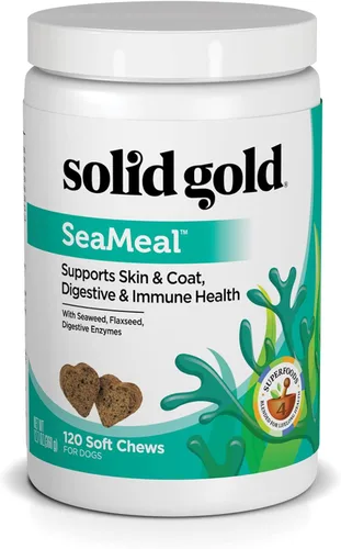 Vista 11 de Solid Gold SeaMeal Probióticos para Gatos y Probióticos para Perros para la Salud Digestiva - Suplemento Multivitamínico en Polvo de Kelp