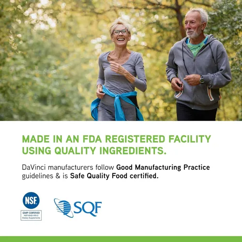 Vista 7 de DAVINCI Labs DIMPro 75mg - Ayuda a apoyar el equilibrio hormonal, el metabolismo de estrógenos y más con DIM - Sin gluten - 120 cápsulas