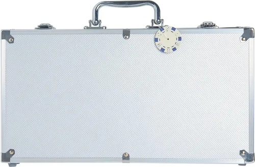 Vista 3 de 200291/DOM Texas Hold em Poker Case y 300 Chip Pro Champ Set, estándar, múltiple