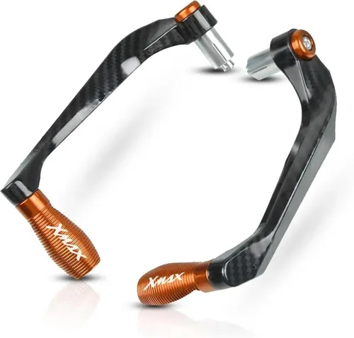 Vista 13 de for Y&amaha XMAX250 XMAX300 XMAX400 Xmax 250 300 400 X-MAX Motorcycle Handlebar Grips Guard Brake Clutch Levers Guard Protector (Color : Black)