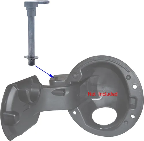 Pasador de bisagra de puerta de combustible compatible con Tundra, kits de reparación permanente de bisagra para arreglar tapa de gasolina suelta