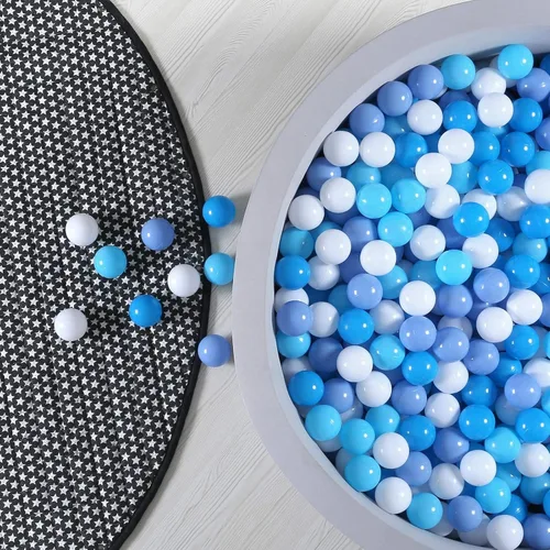 Vista 5 de GOGOSO Bolas de plástico para corral de bolas, de juguete, para bebés, niñas y niños, corral de juegos, corral de bebé, parque infantil, tienda