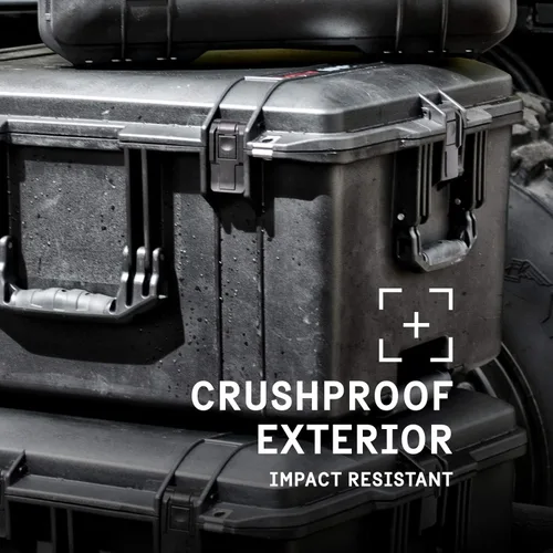 Vista 7 de Pelican Air 1607 Case No Foam - Silver