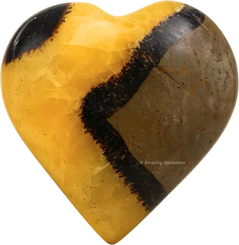Vista 57 de Piedra de palma de corazón de cristal de nuummita - Piedra de preocupación de bolsillo para masaje, para equilibrar naturalmente los chakras
