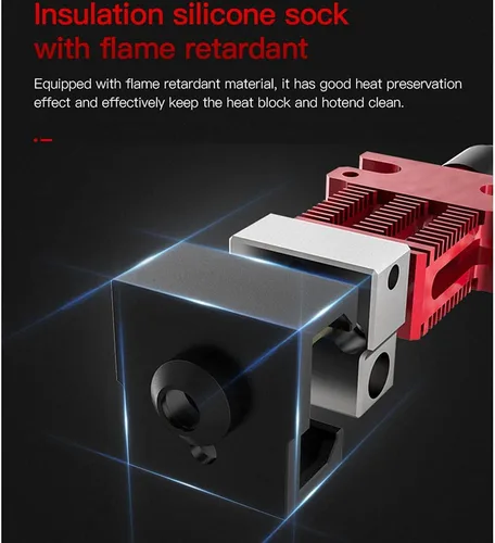 Vista 5 de Original Creality CR6 SE Hotend Extrusora Kit completo montado para impresora 3D CR-6 SE CR6 MAX con nivelación automática, soporte de soporte