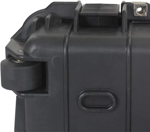 Vista 8 de MEIJIA Estuche Rígido Portátil con Ruedas para Rifle Impermeable para Todo Clima, Estuche de Armas con Ruedas, Espuma de Ajuste Personalizable