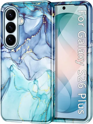 Vista 77 de Btscase para Samsung Galaxy S25, [Probado contra caídas de grado militar] Funda protectora de diseño de patrón de mármol, resistente, delgada