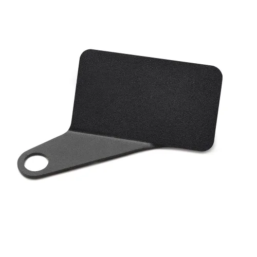 Soporte para medidor de motocicleta, agujero para espejo (perno M10), soporte para termómetro de agua, soporte de montaje para medidor digital Negro