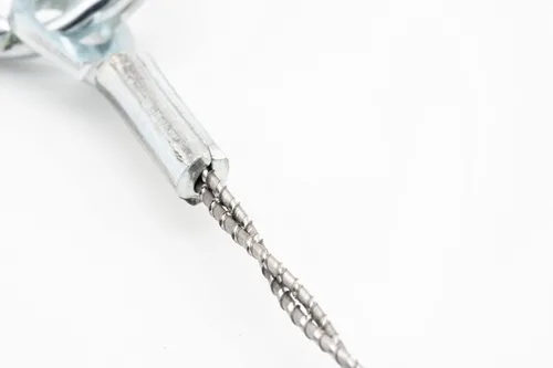 Vista 5 de Spyral Sierra de cuerda de árbol de doble hoja con diente de 360 grados, herramienta de mano de corte de ramas de árbol alto, 48 pulgadas de largo