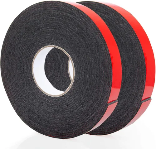 Vista 10 de Cinta adhesiva de espuma de doble cara 0.39 pulgadas x 5 metros, cinta adhesiva resistente para montaje, tiras adhesivas fuertes impermeables