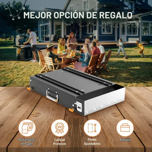 Vista 12 de Yukon Glory Mesa plegable para parrilla y soporte de parrilla Blackstone