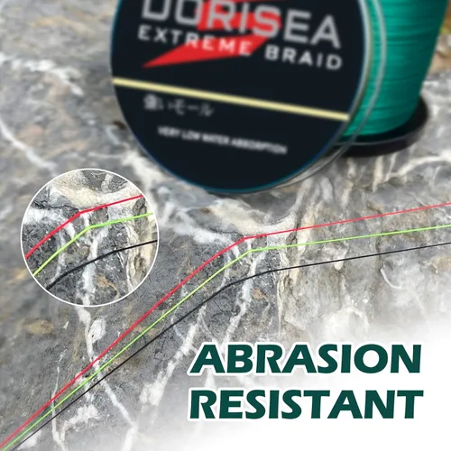 Vista 5 de Extreme Braid 100% Pe Braided Fishing Line 109Yards-2187Yards 6-550Lb Test Fishing Wire Fishing String Incredible Superline Zero Stretch