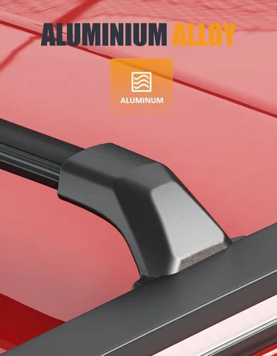 Vista 4 de KINGGERI Barras transversales para portaequipajes de techo de 260 libras compatibles con Buick Enclave 2018-2025 (con rieles laterales empotrados)