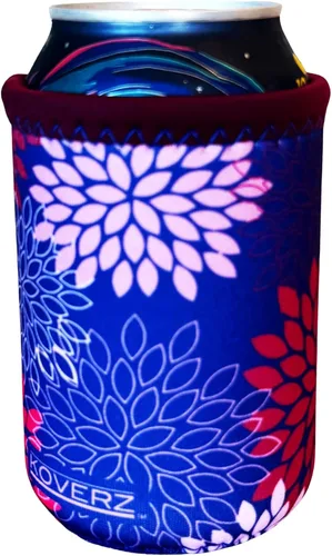 Vista 97 de Funda de neopreno para botella de agua Koverz, funda de neopreno, se ajusta a botellas de agua de 24-30 oz, lavable y reutilizable, tamaño grande