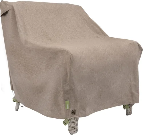 Vista 9 de Modern Leisure Garrison Funda para silla de patio, sala de estar/club, tela resistente al agua, protección de muebles de exterior, perfecta