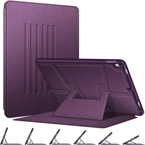 Vista 11 de Fintie Funda magnética con soporte para iPad Air de 10.5 pulgadas (3ª generación) 2019 / iPad Pro de 10.5 pulgadas 2017, visión multiángulo, carcasa