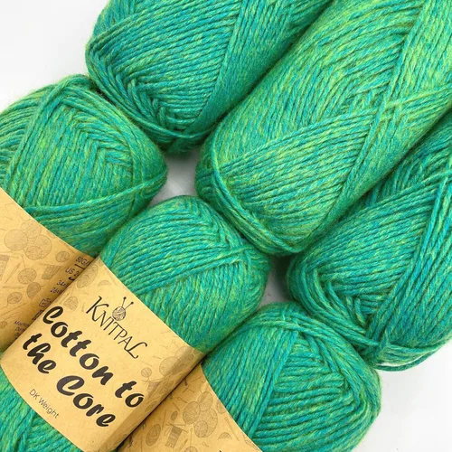 Vista 32 de Cotton to The Core - Hilo de algodón para ganchillo, paquete de 6 (852 yardas / 300G), patrones gratuitos, apto para principiantes - Hilo suave