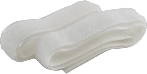 Vista 2 de SINGER 00881 Cinta adhesiva de gancho y bucle, 3/4 x 18 pulgadas, color blanco