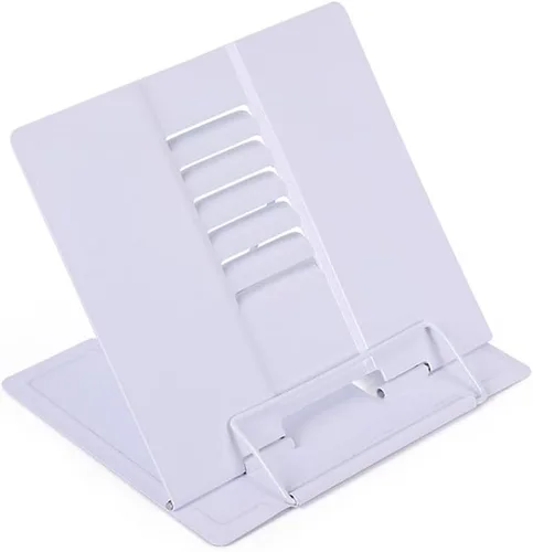 Vista 15 de Citmage Soporte para Libros de Escritorio Portadocumentos Soporte de Lectura de Metal de Servicio Pesado con Libro Revista Menú iPad Partitura