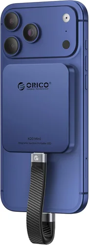 Vista 10 de ORICO SSD externo magnético de 1 TB, aleación de aluminio, hasta 2000 MB/s, 4K 120 Hz ProRes HDR Record and Store, unidad de estado sólido externa