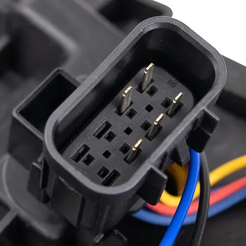 Vista 114 de TRQ Juego de Conjunto de Ensamble de Faros de 2 Piezas de Desempeño Halógeno con Marco Cromado Conductor y Lado del Pasajero Compatible con Mercedes