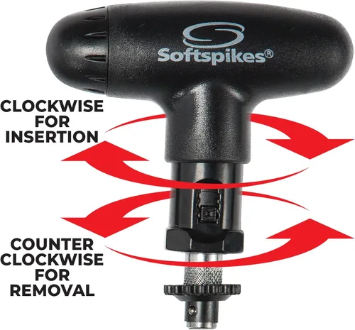 Vista 2 de Softspikes Kit de tacos de golf Kaddy - Accesorios para quitar e instalar rápidamente los tacos de golf - Compatible con cualquier sistema