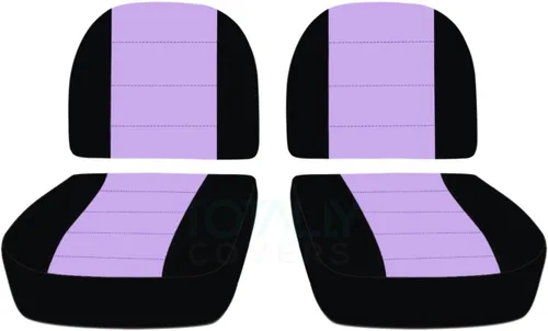 Vista 9 de Totally Covers Compatible con Ford Ranger 1999-2008 Fundas de asiento de camión de dos tonos: negro y azul (21 colores) XCab Extended Cab trasera