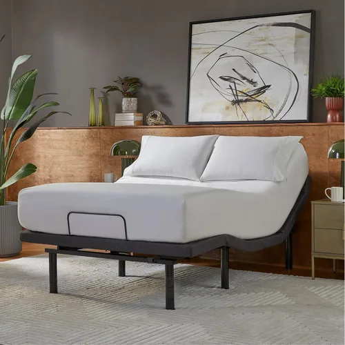 Vista 11 de Serta baselogic Base de Cama Ajustable Marco Nivel 3 - Twin XL - Ajustabilidad de Cabeza y Pie, Control Remoto Inalámbrico, Gravedad Cero y 3