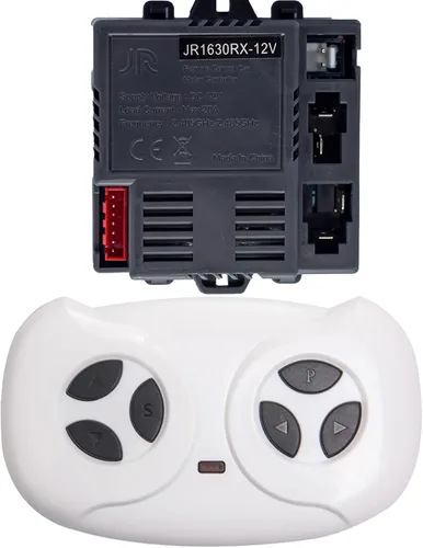 JR1630RX-12V Niños Ride On Car Control remoto y placa base Controlador Caja Accesorios para niños Paseo eléctrico en piezas de repuesto de coche