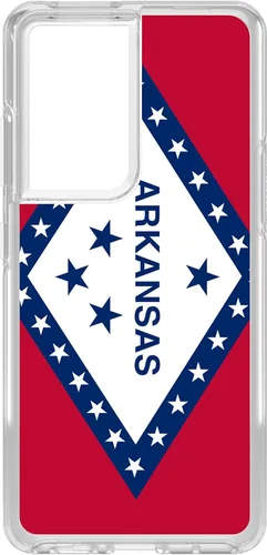 Vista 12 de DistinctInk Clear Shockproof Hybrid Case for Samsung Galaxy S21 Ultra (6.8" Screen) - TPU Bumper, Acrylic Back, Tempered Glass Screen Protector