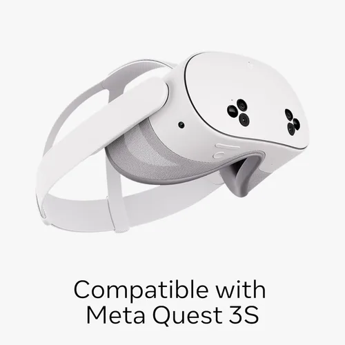 Vista 5 de Meta Quest 3S Breathable Facial Interface — Works with Meta Quest 3S — Increases Comfort — Installs in Seconds