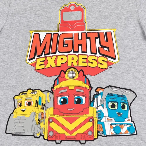Vista 5 de Mighty Express Nate Brock Milo - Camiseta de manga corta para niños (2 unidades)
