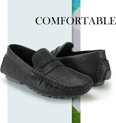 Vista 3 de Hawkwell Penny - Mocasines de vestir infantiles, informales, para infantes y niños pequeños