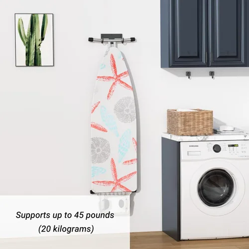 Vista 3 de ORLESS Soporte para tabla de planchar para montaje en pared, colgador para tabla de planchar, soporte para tabla de planchar, soporte para tabla