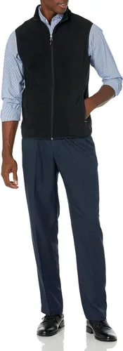 Vista 5 de Tienda Essentials Men's Full-Zip Polar Fleece Vest (Available in Big & Tall)