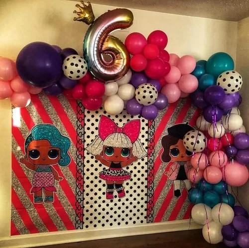 Vista 2 de Globos de helio de 40 pulgadas con degradado de arco iris, colorido, tamaño grande, globos de helio, fiesta de cumpleaños, decoración