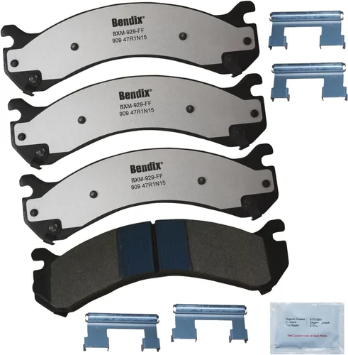 Vista 111 de Pastillas de freno Bendix Fleet Metlok MKD52FM para Apollo, Centurion, Century, Chasis Comercial, Electra, Estate Wagon, GS, 50, 400, 455, LeSabre