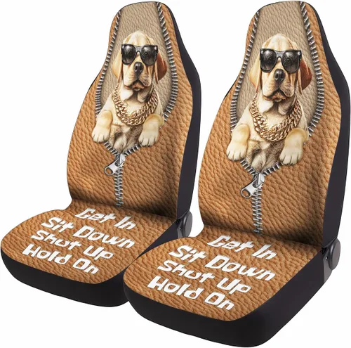 Vista 40 de GENANY Horror Nightmare Skellington - 2 fundas de asiento delantero para automóvil, camión, SUV, regalos de Navidad, funda de asiento de cubo